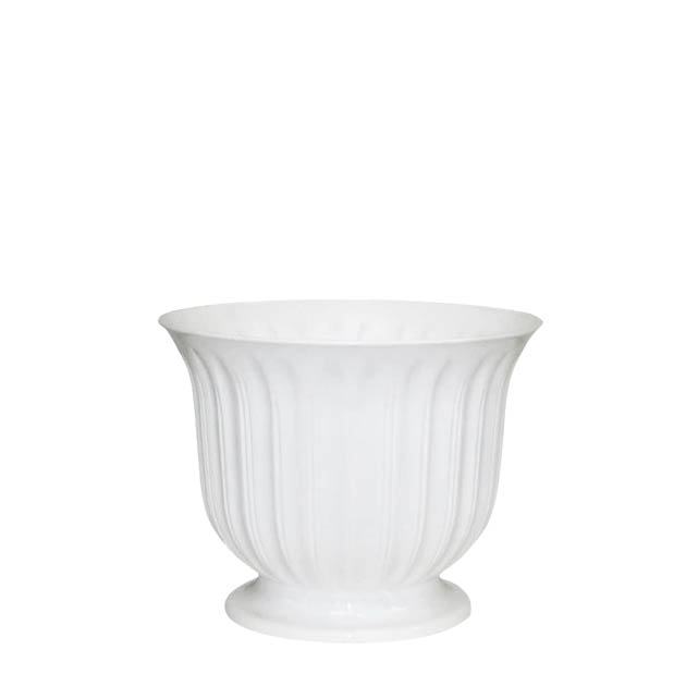 ΓΛΑΣΤΡΑ ΛΕΥΚΟ ΠΛΑΣΤΙΚΟ DONCZKA LILIA - Φ16x14cm